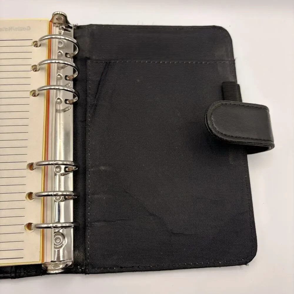 Day-Timer® Planner 1994 Vintage 6 ring lots of inserts 7.5x5.25 Unused